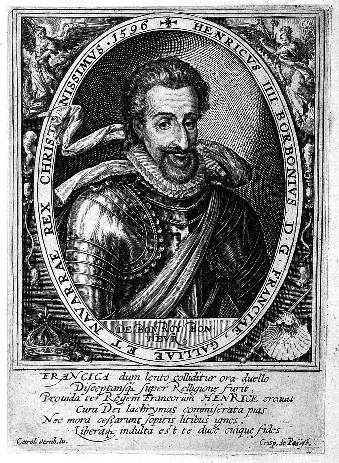 Portrait of King Henry IV of France