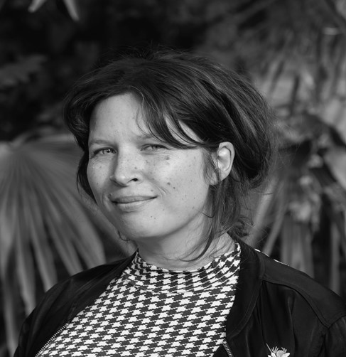 Black and white photo headshot of Tanya Cooper 