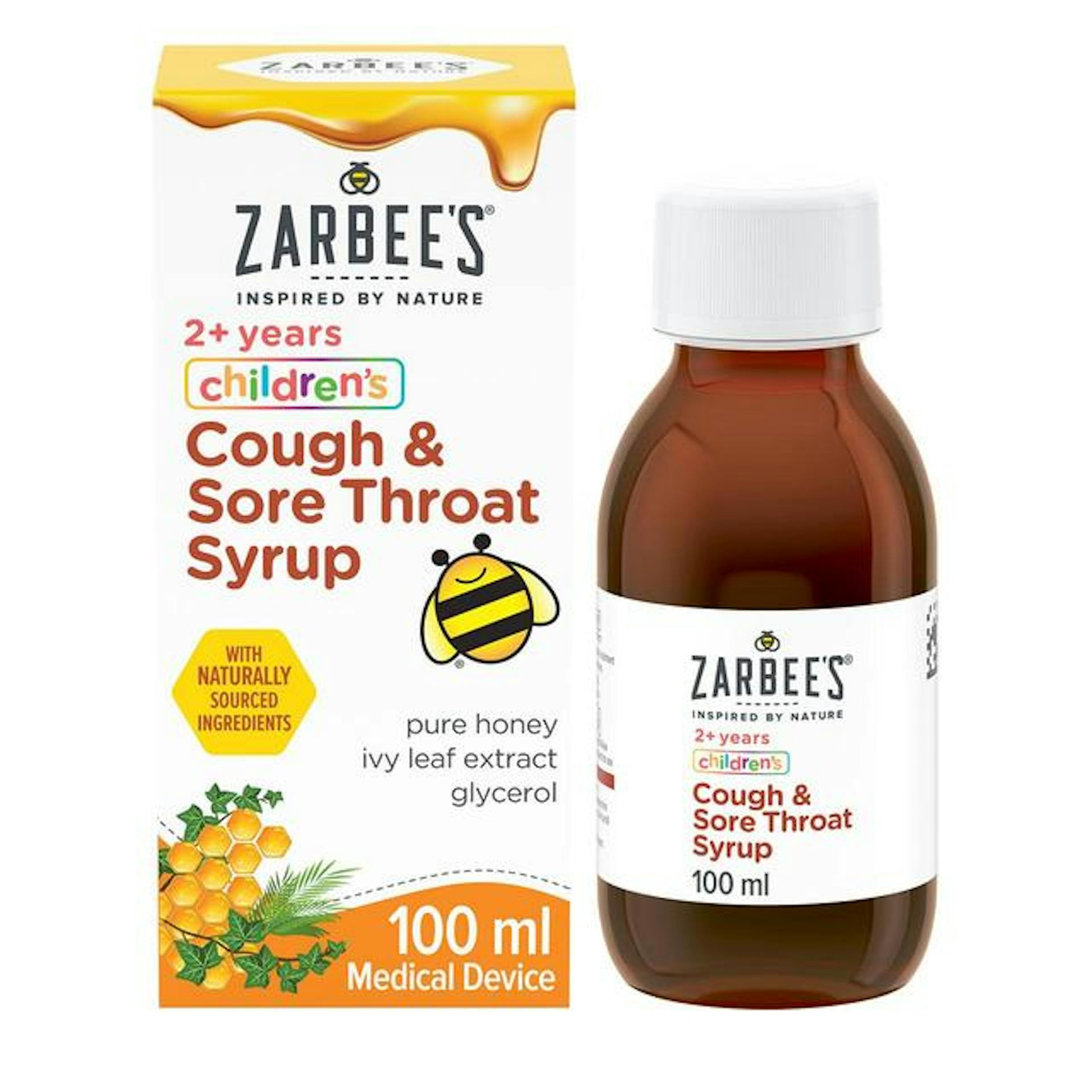 Zarbee's cough & sore throat syrup