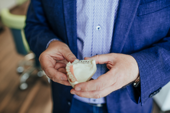 Bild eines Zahnmediziners