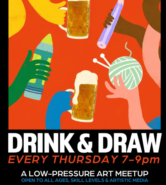 Drink & Draw!