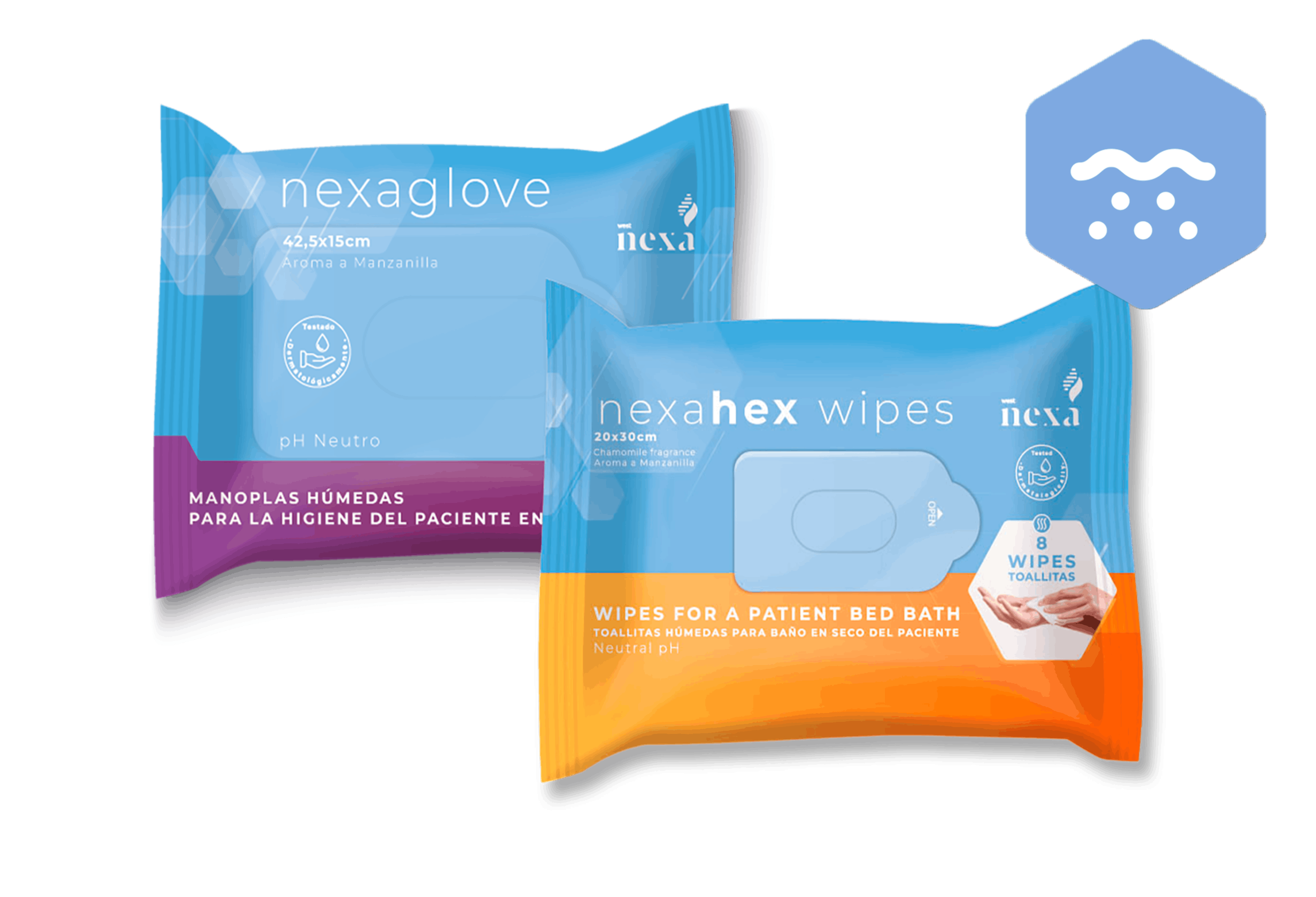 Baño del paciente en cama card