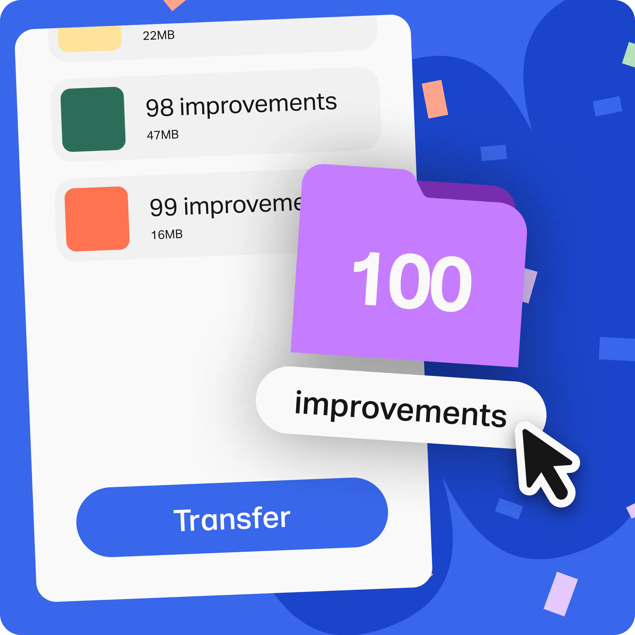 100 Updates