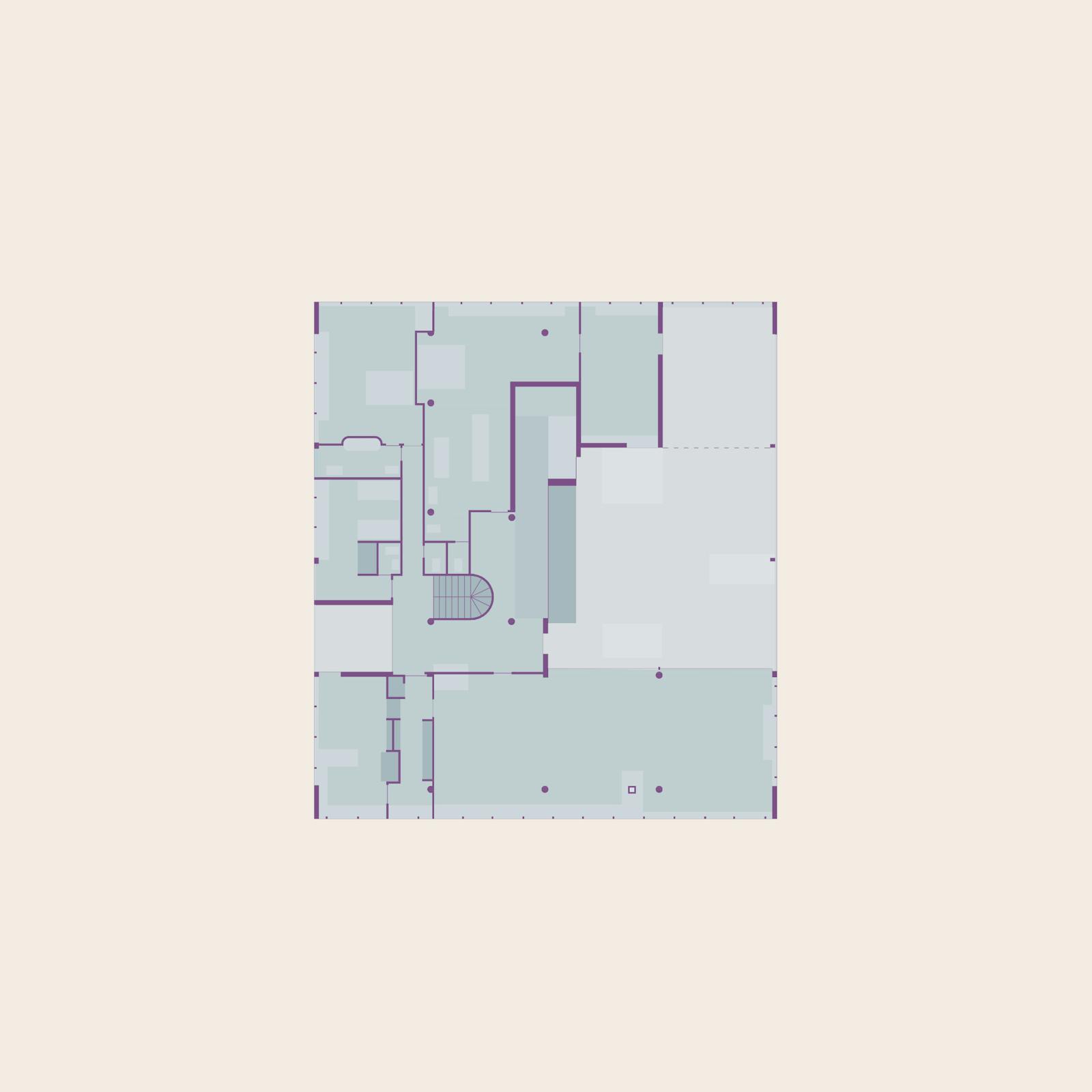 Villa Savoye Section