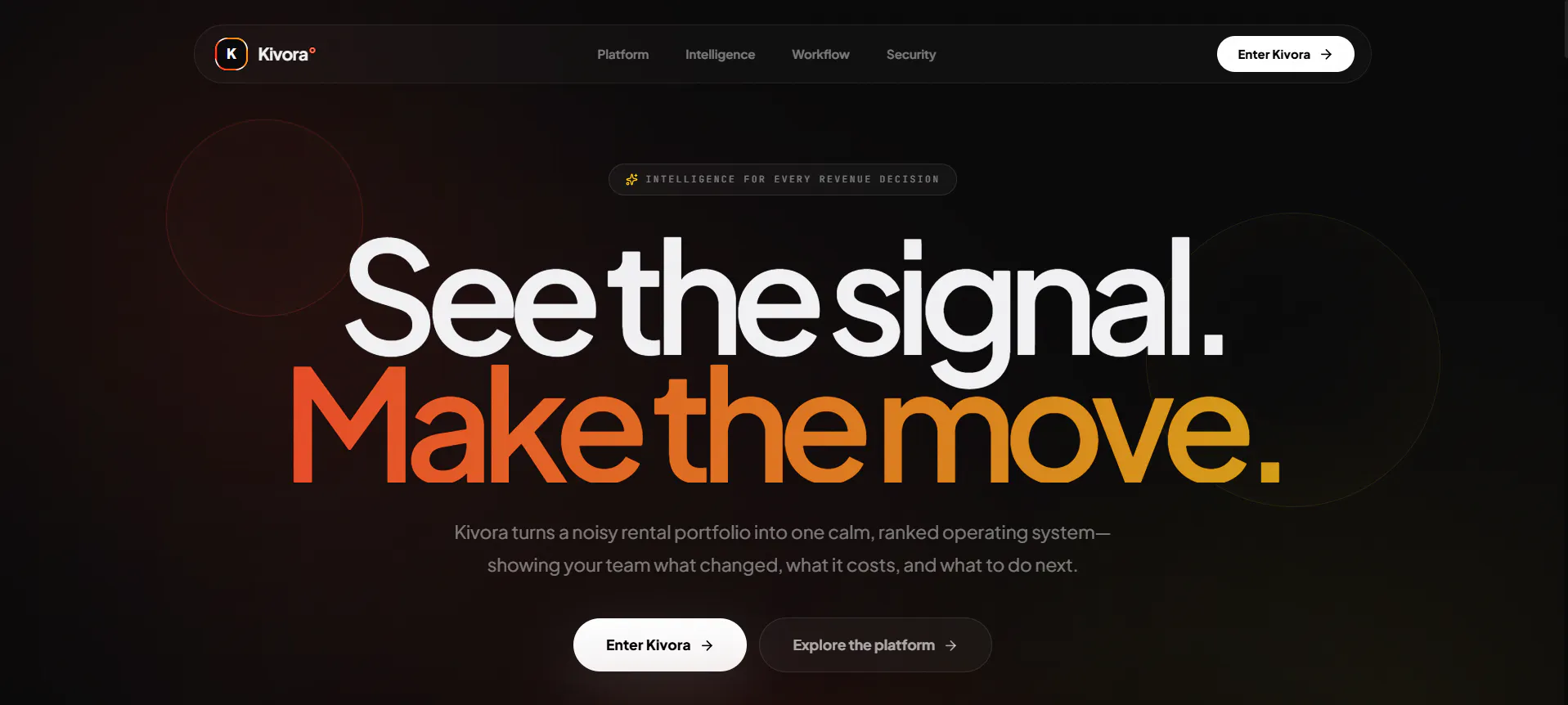 Kivora project screenshot