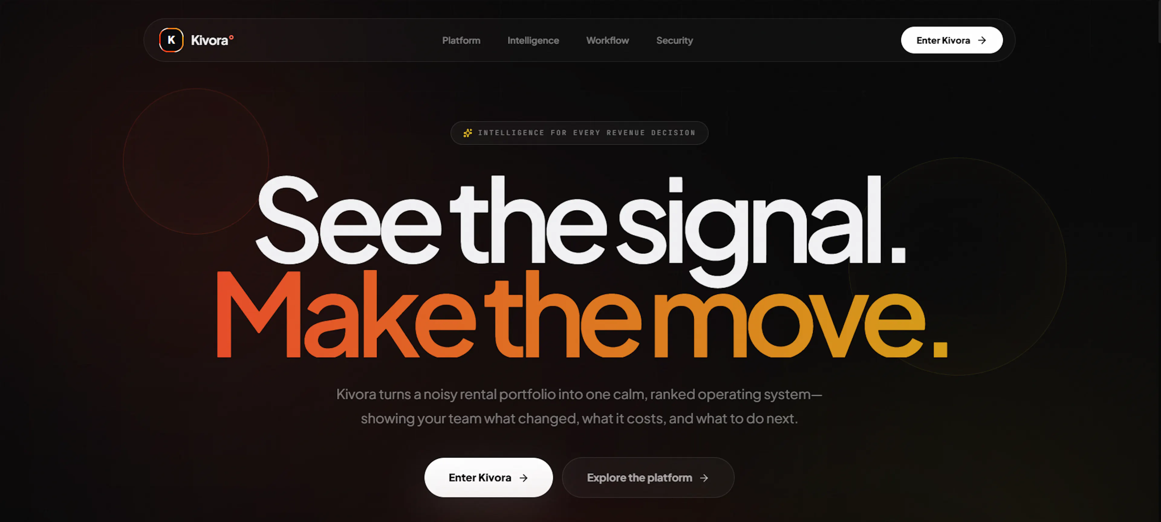 Kivora project screenshot