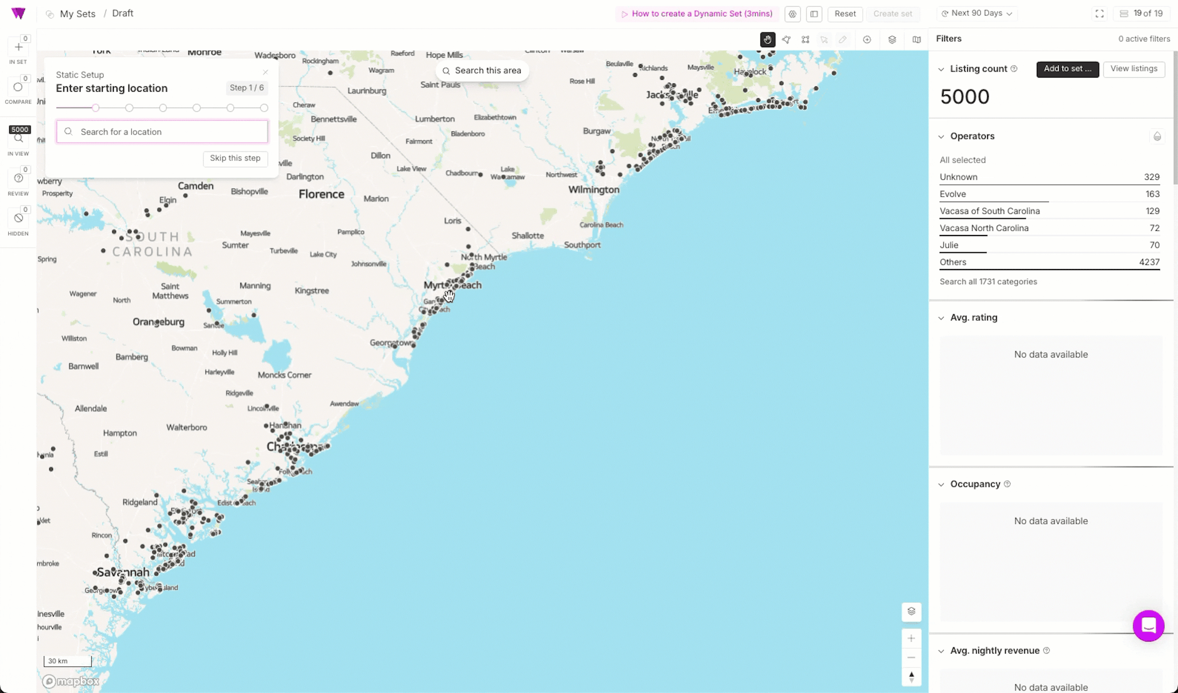 Gif of Top Operators in Myrtle Beach, SC powered by Wheelhouse Navigator