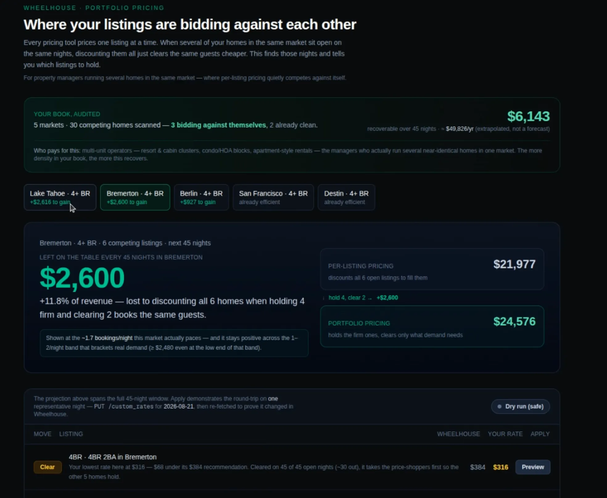 Portfolio Pricing project screenshot