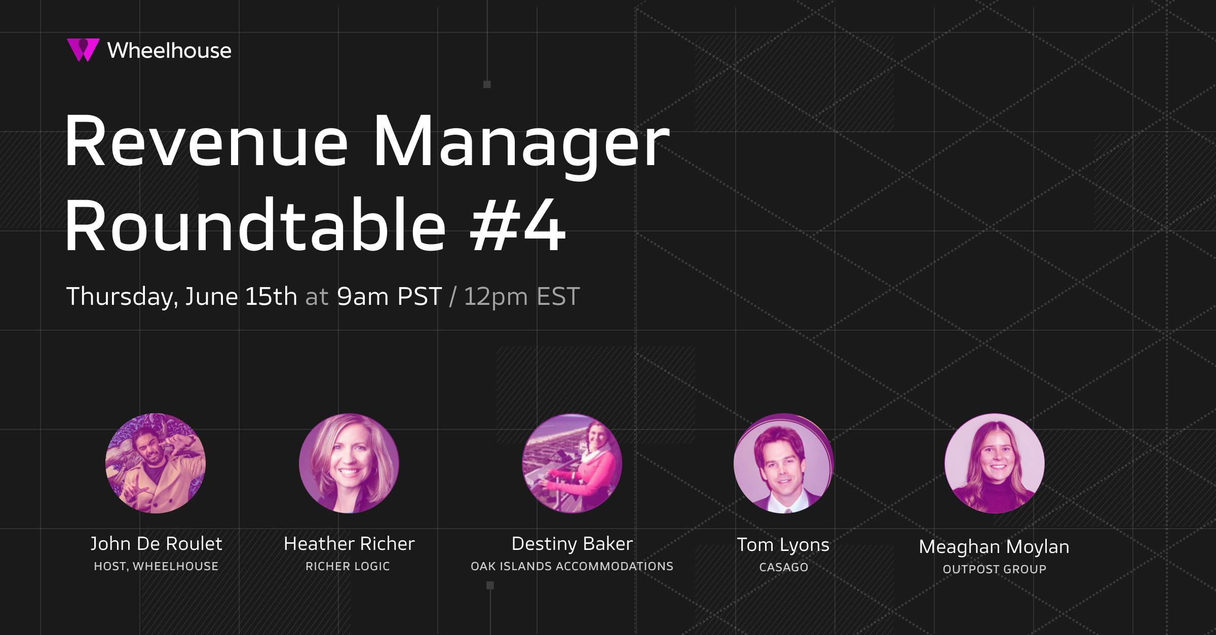 Revenue Manager roundtable #4 profile