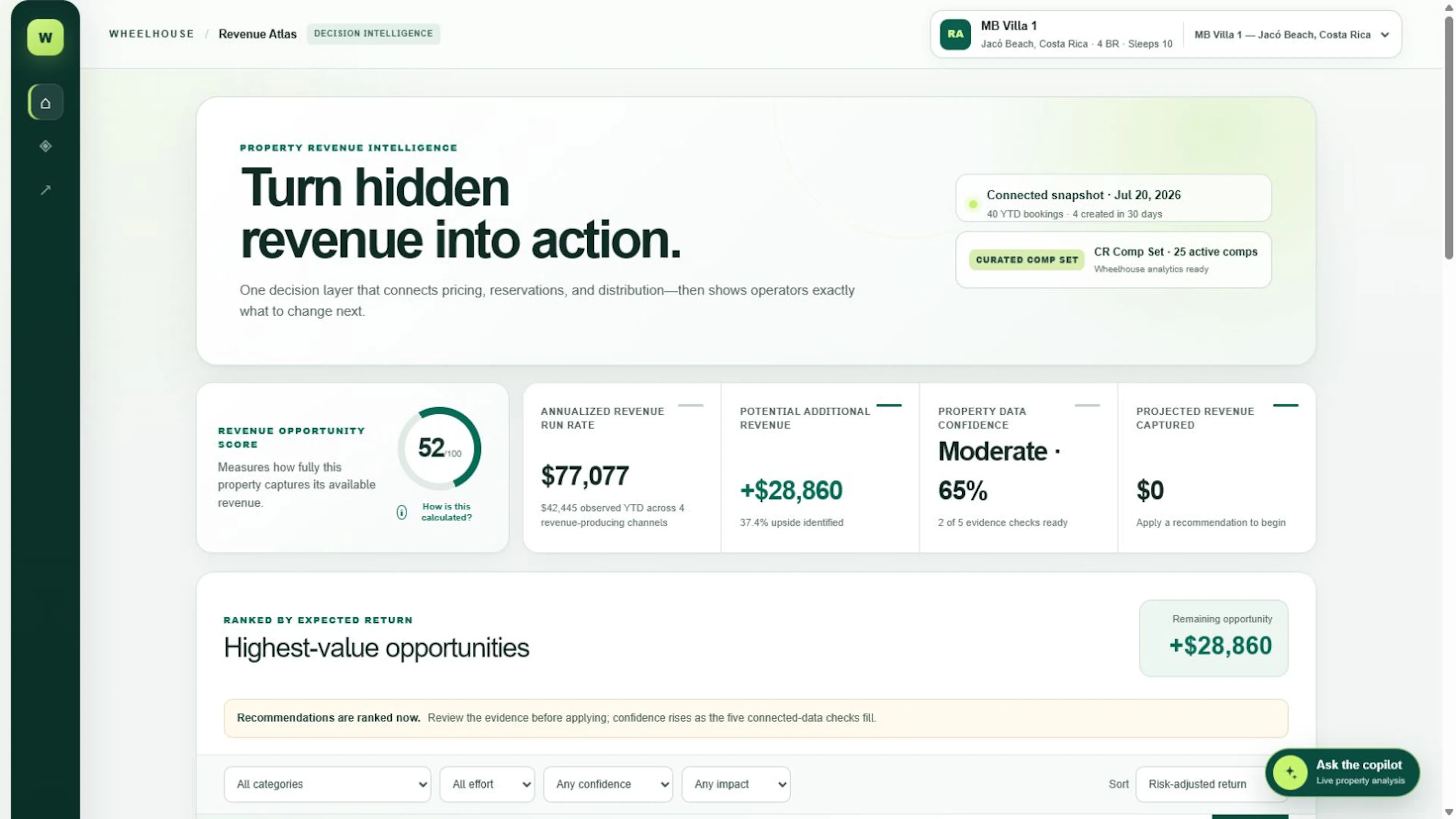 Revenue Atlas project screenshot