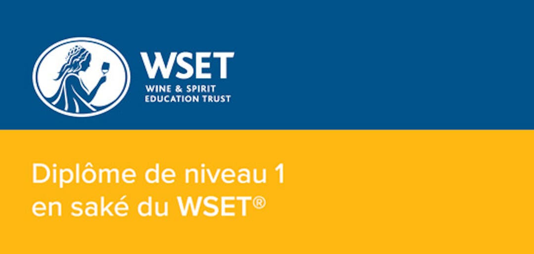 Certification WSET saké niveau 1