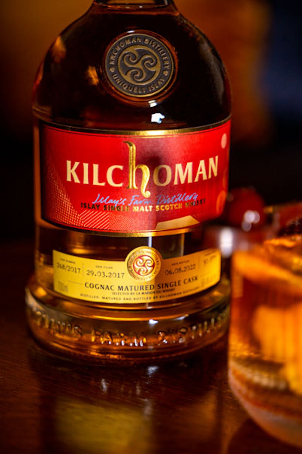 Kilchoman 2017 Cognac Single Cask Old-Fashioned