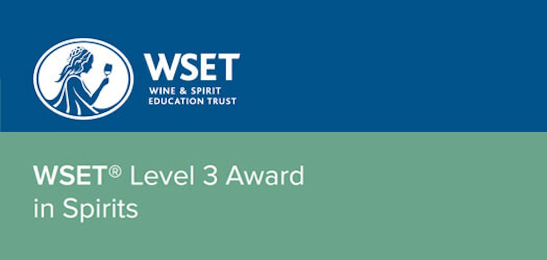 WSET spirits niveau 3