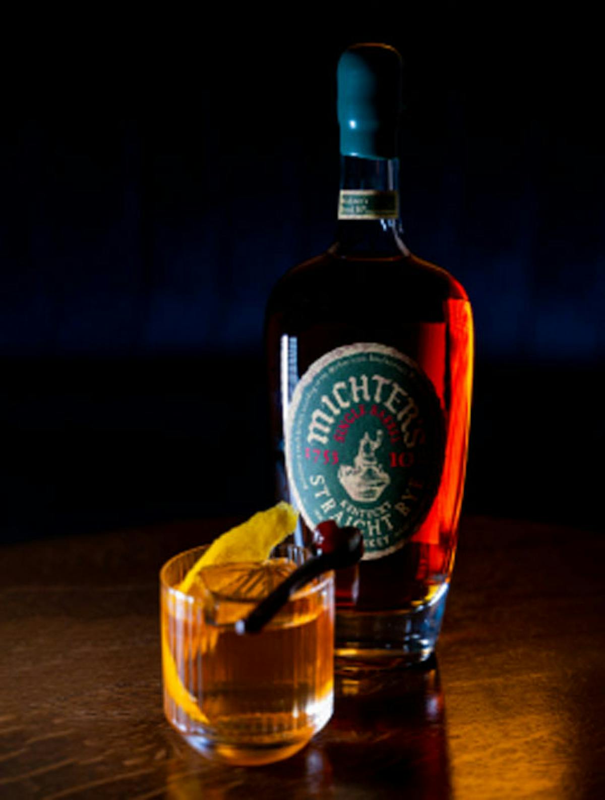 Michter's 10 years Single Barrel Rye Old-Fashioned