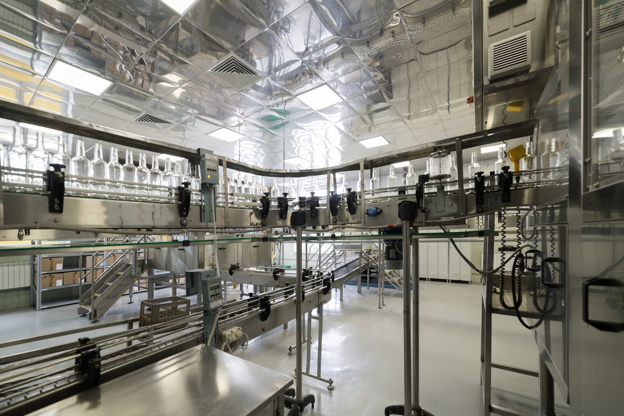 méthode de production moderne de vodka