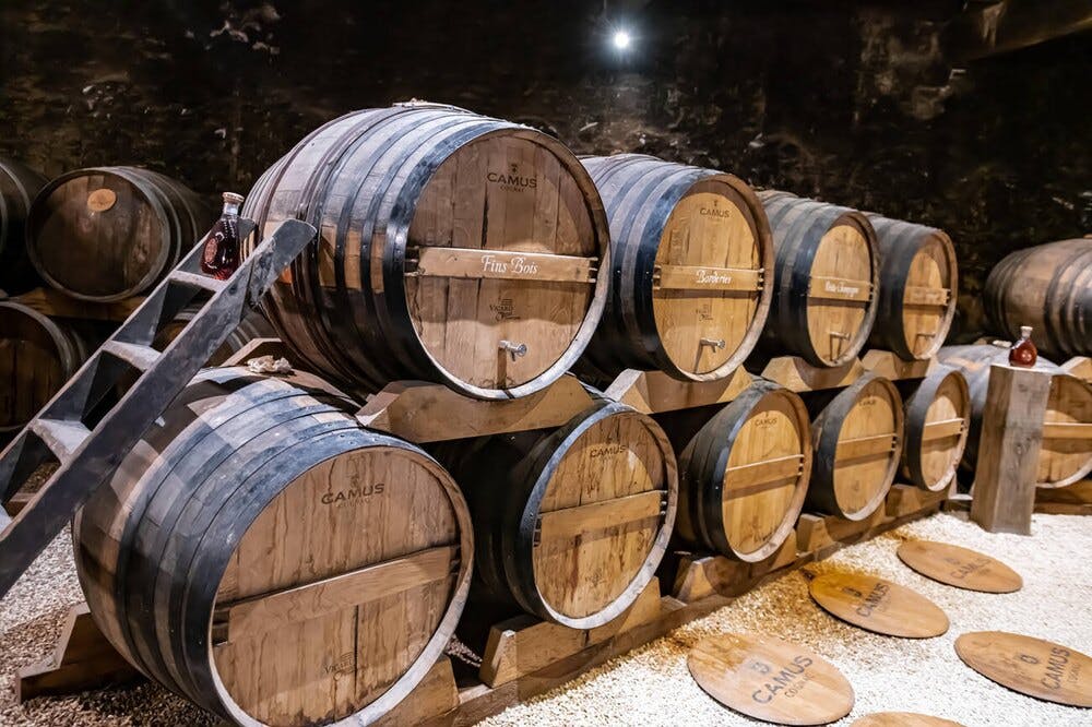 vieillissement cognac camus