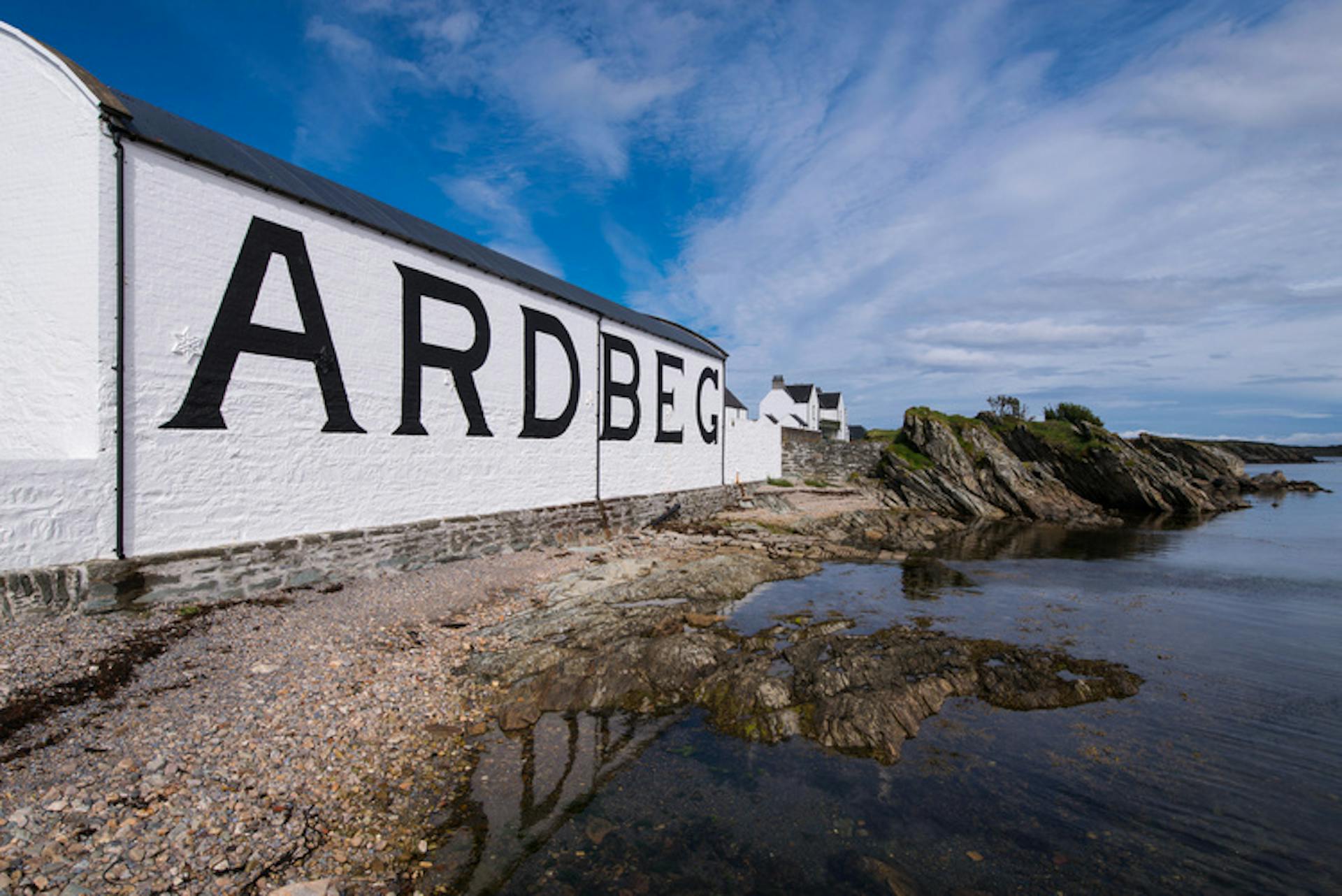 Distillerie Ardbeg dans la region Islay