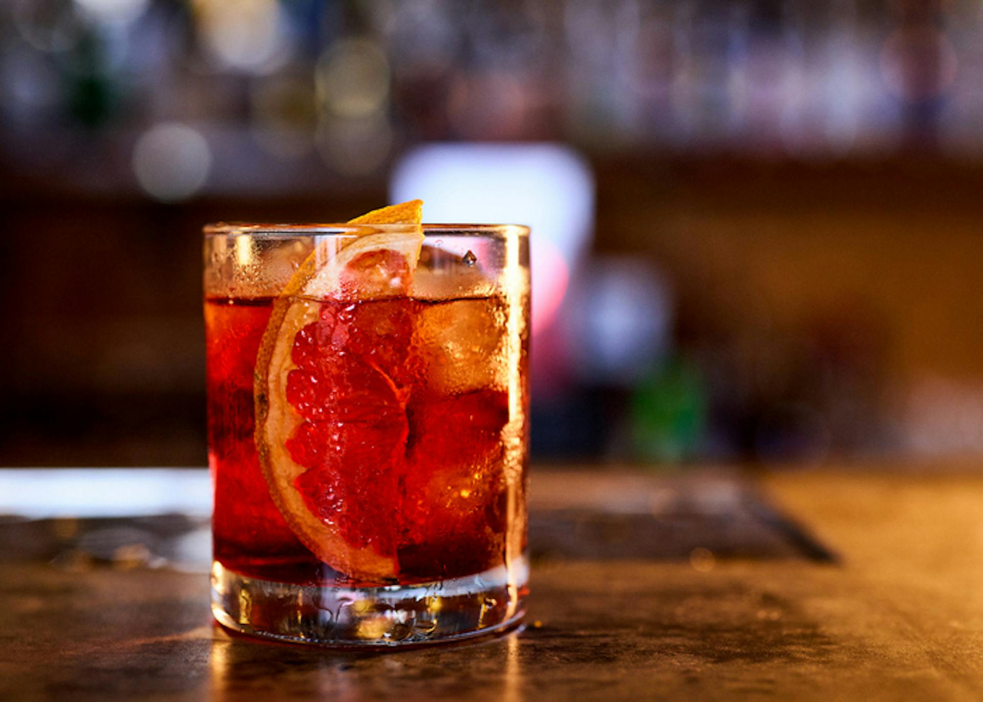 Negroni cocktail