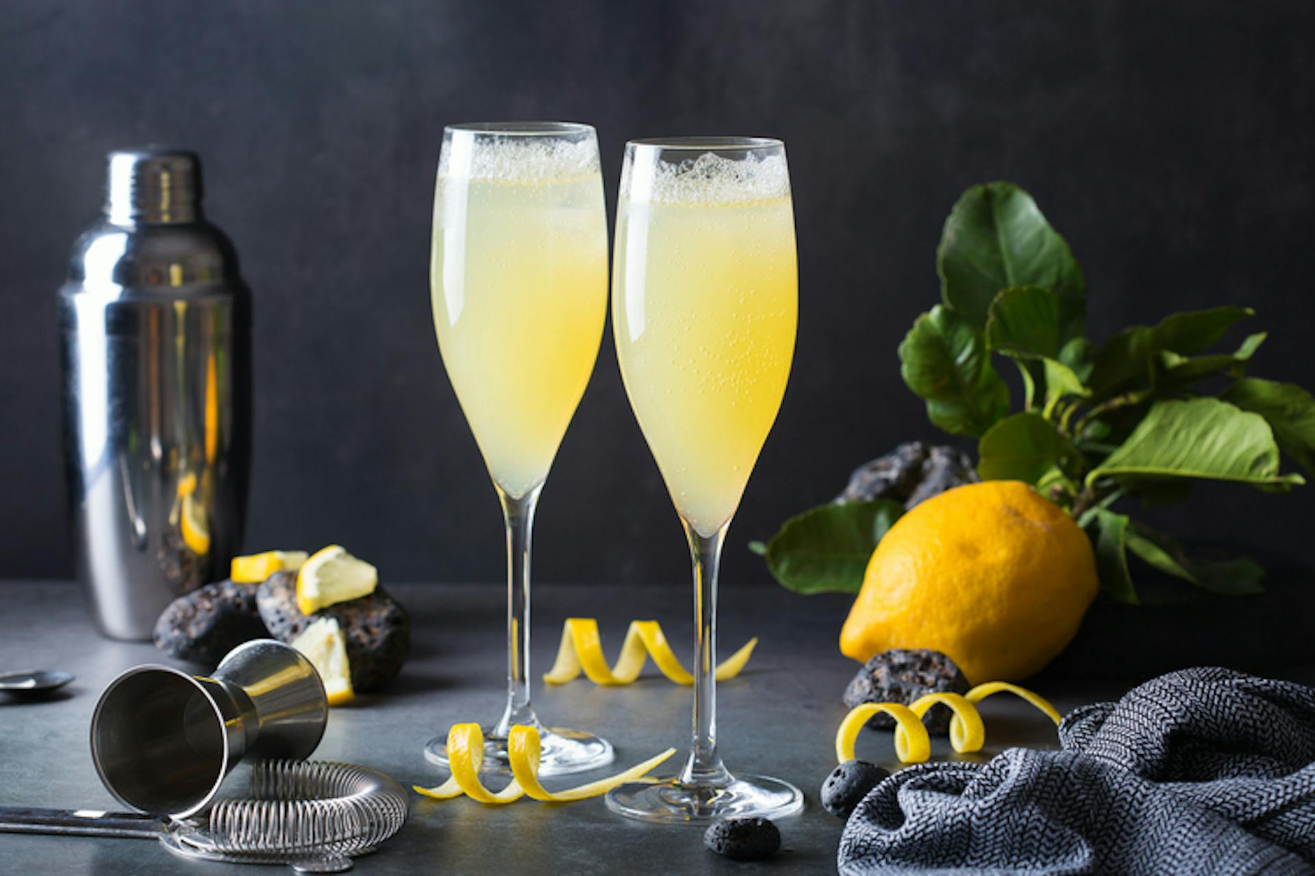 French 75 cocktail