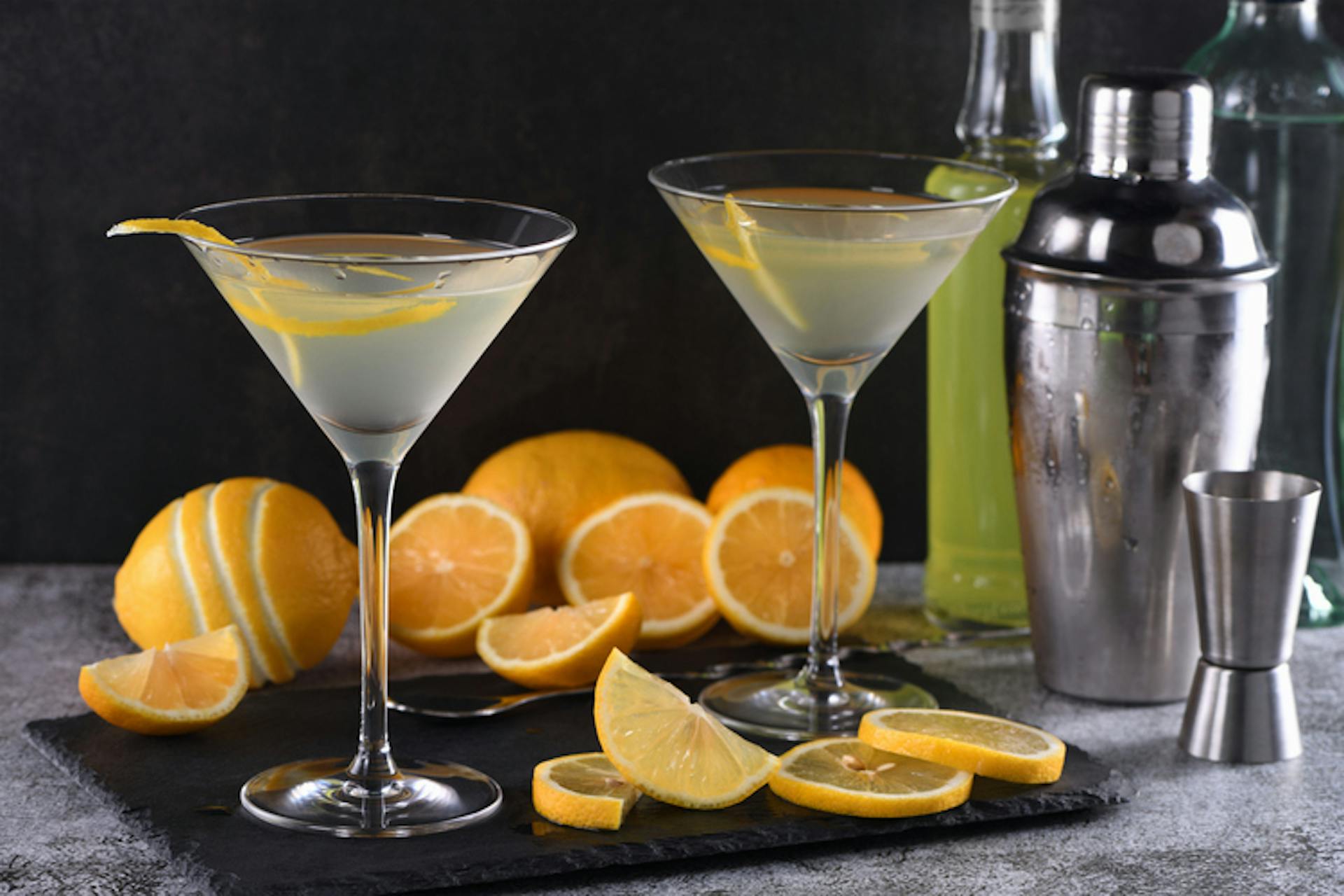 Lemon Drop Martini cocktail