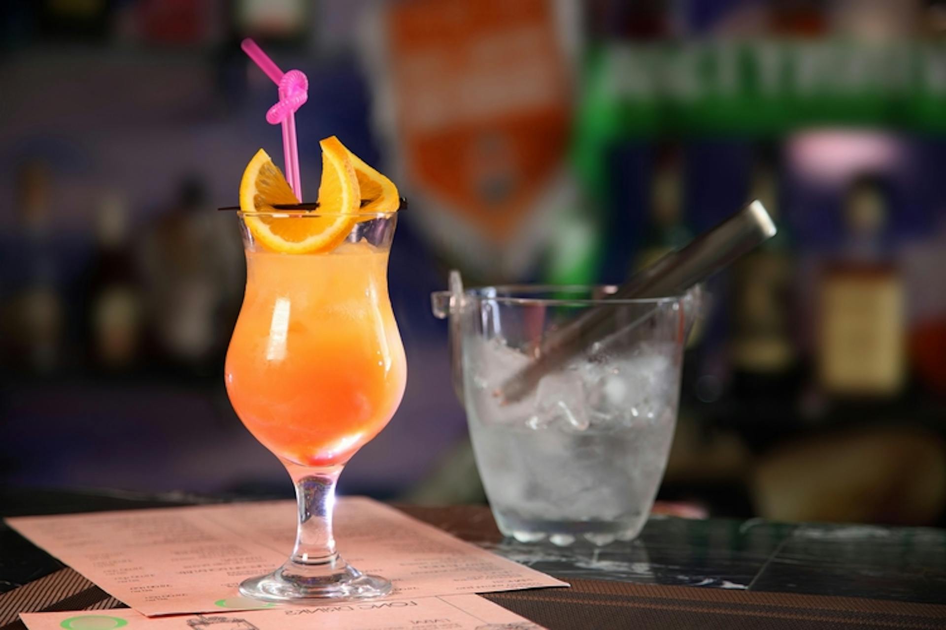 Tequila Sunrise cocktail