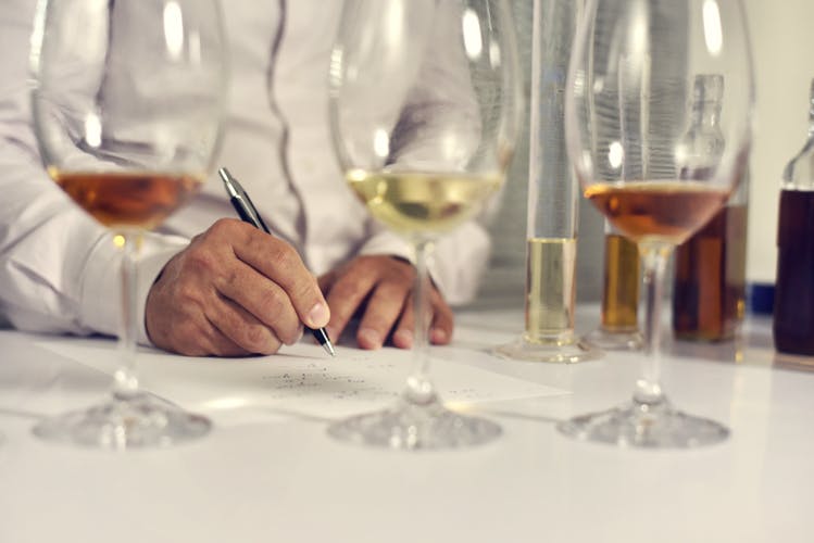 Le processus des blended whiskies