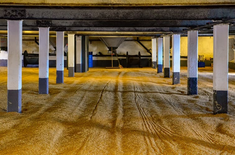 Bowmore Distillery Malting Room