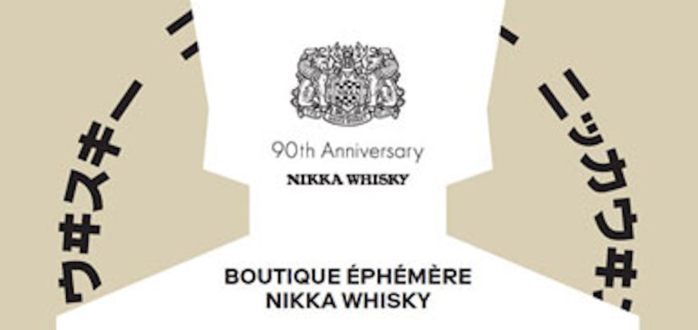 Boutique éphémère Nikka Whisky