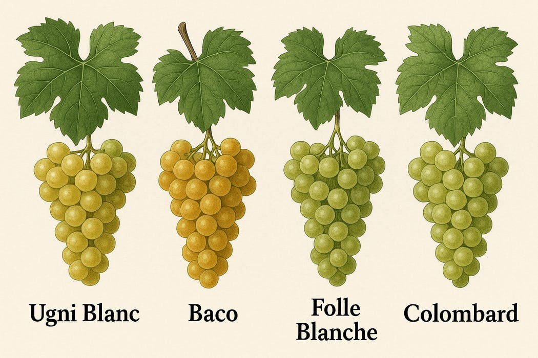 types raisins armagnac