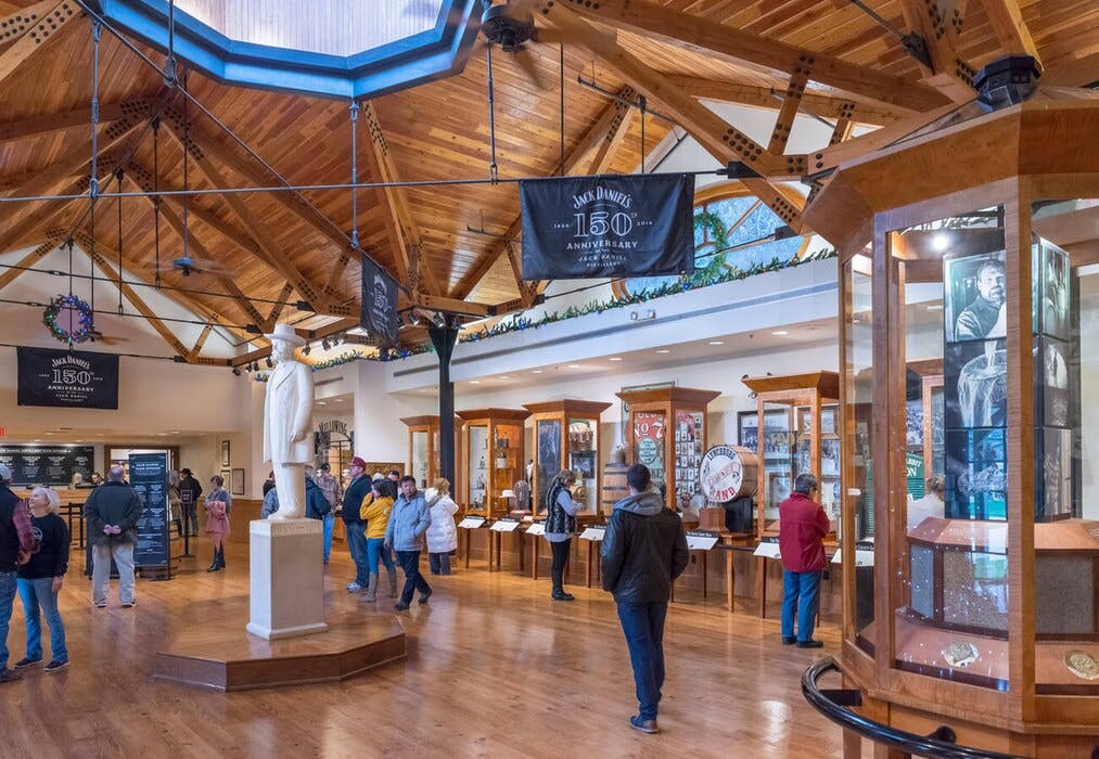 Centre visite distillerie Jack Daniels