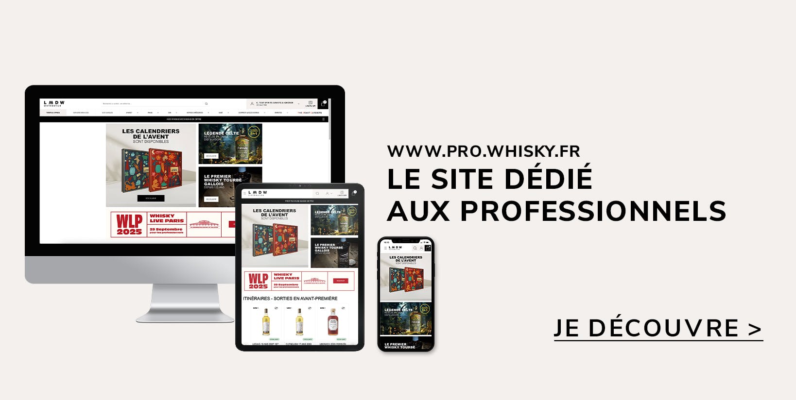 www.pro.whisky.fr - le site LMDW pensé pour vous