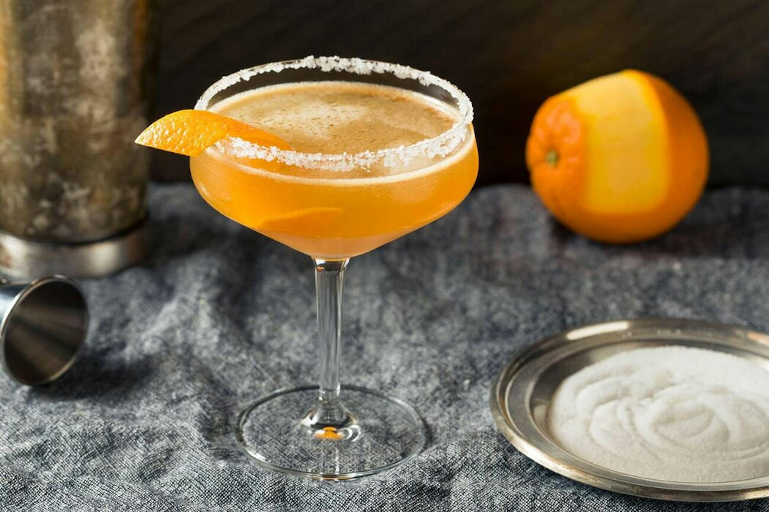 Sidecar cocktail