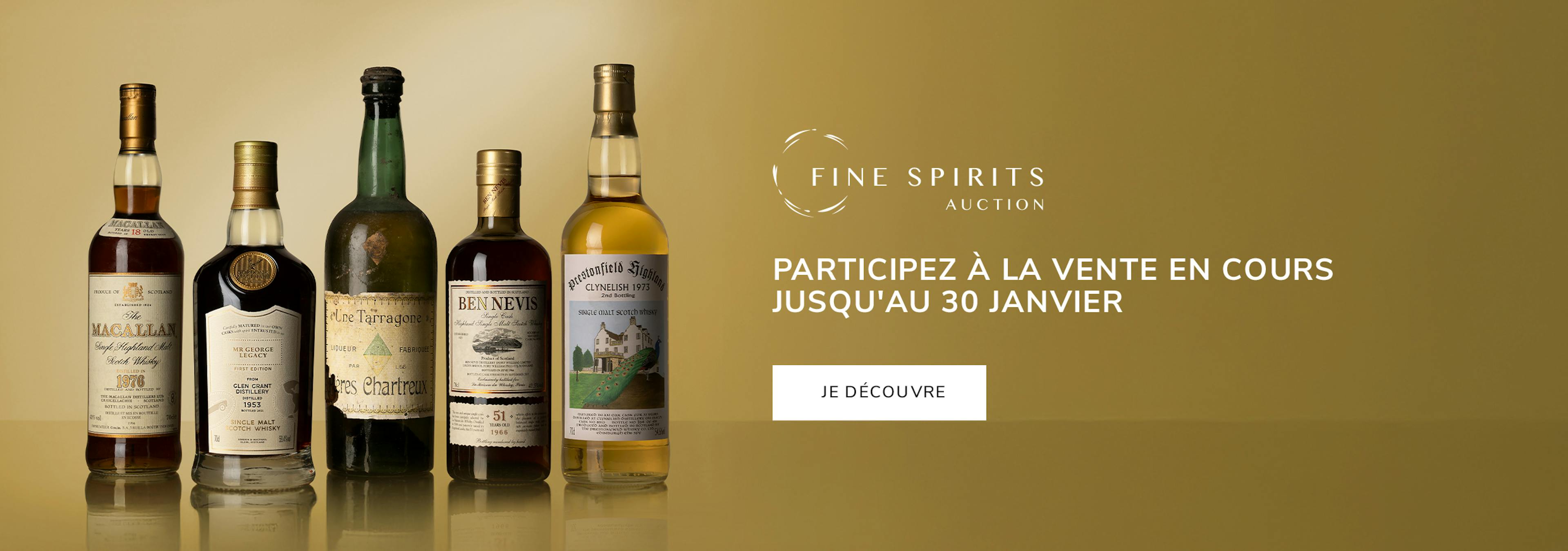 Fine Spirits Auction - Enchères Spiritueux