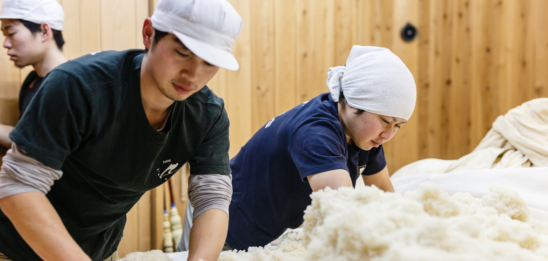 Le processus de production du saké japonais