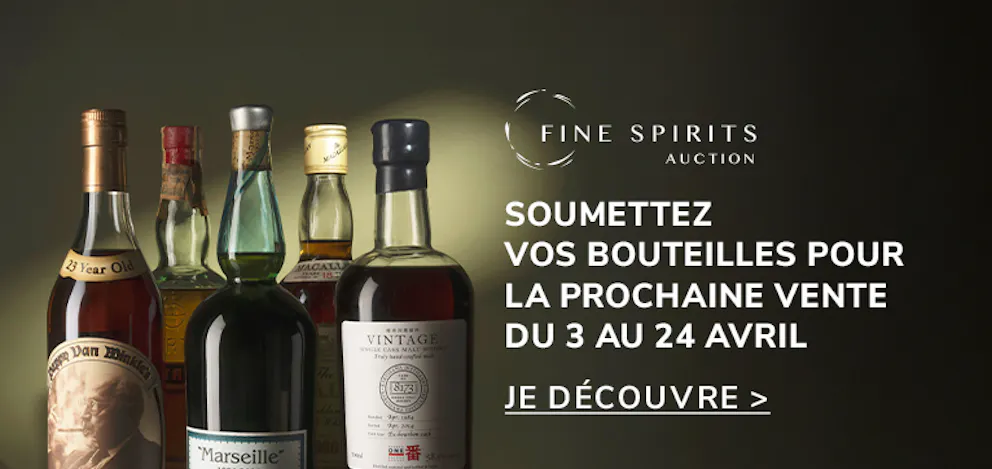 Fine Spirits Auction - vente aux enchères de spiritueux