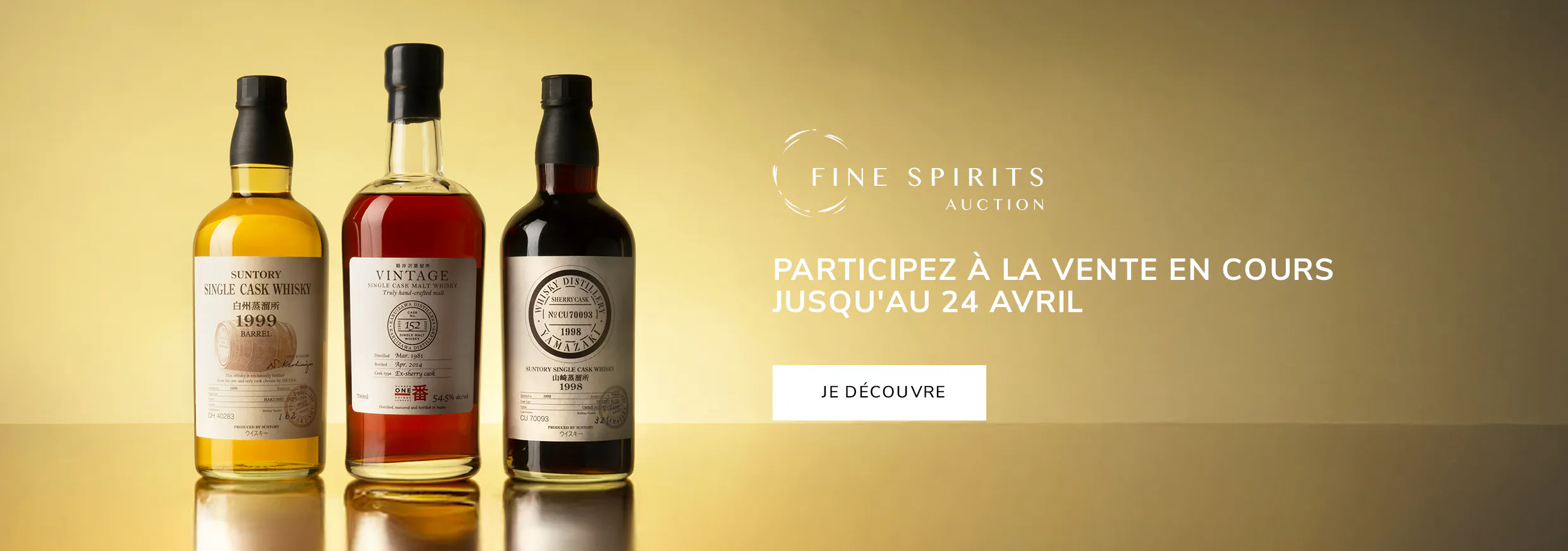 Fine Spirits Auction - enchères de spiritueux fins