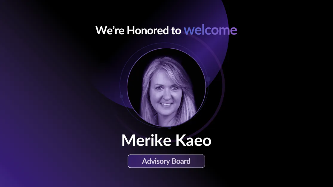Whisper welcomes Merike Kaeo