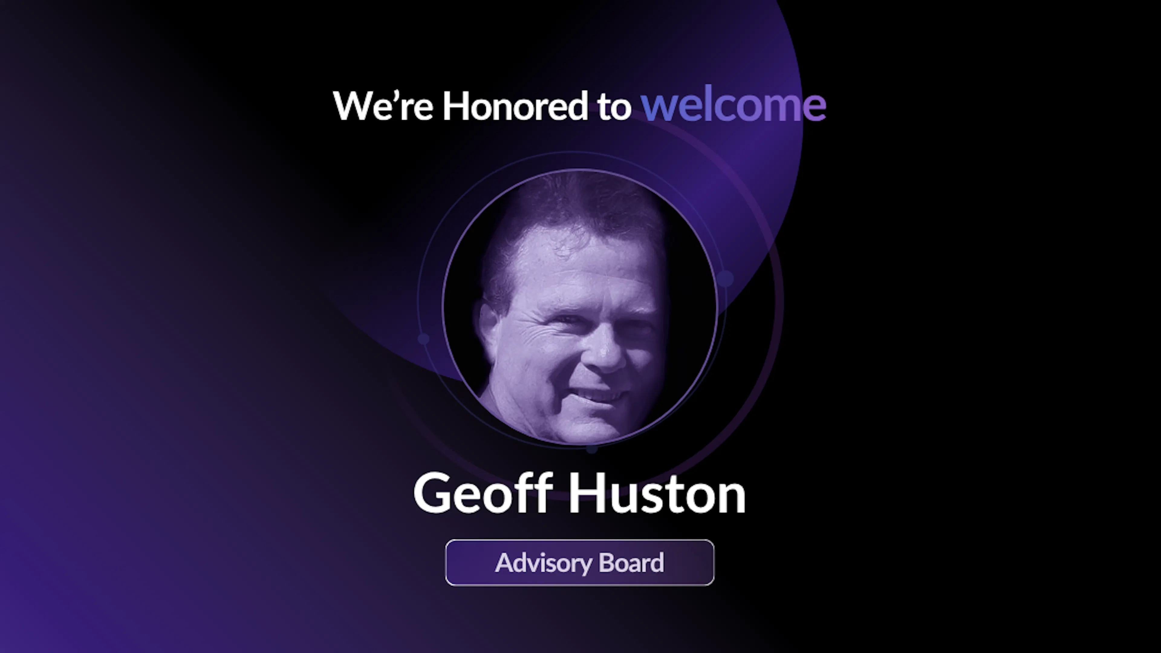 Whisper Welcomes Geoff Huston
