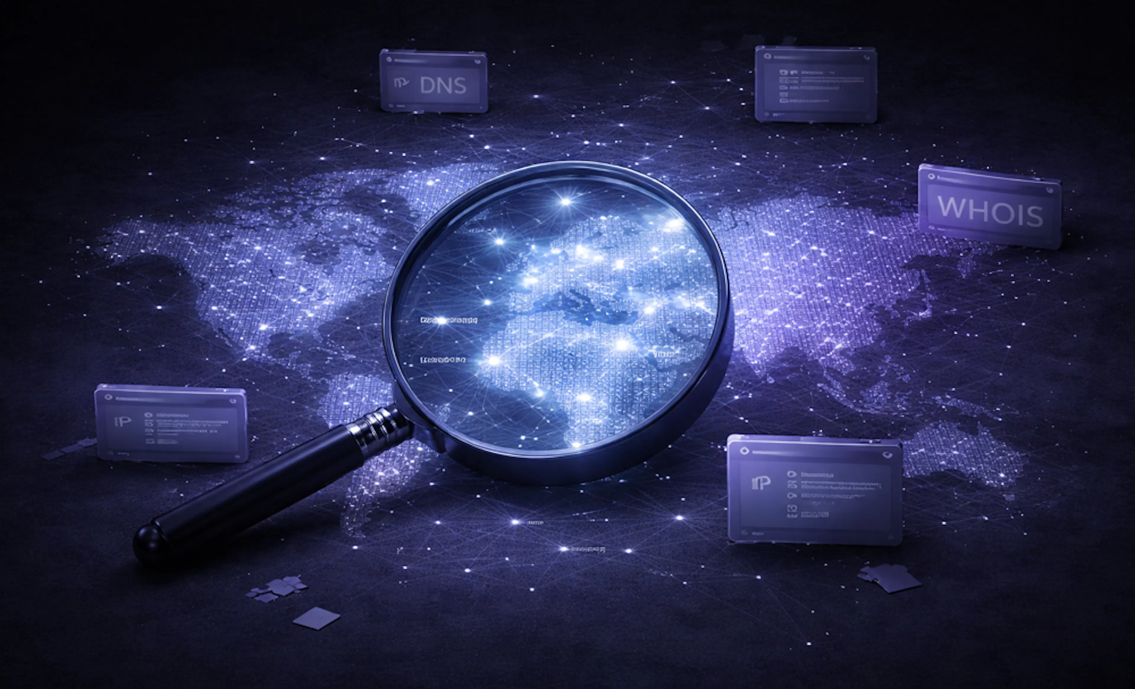 Visualizing the internet as a connected infrastructure map through graph intelligence