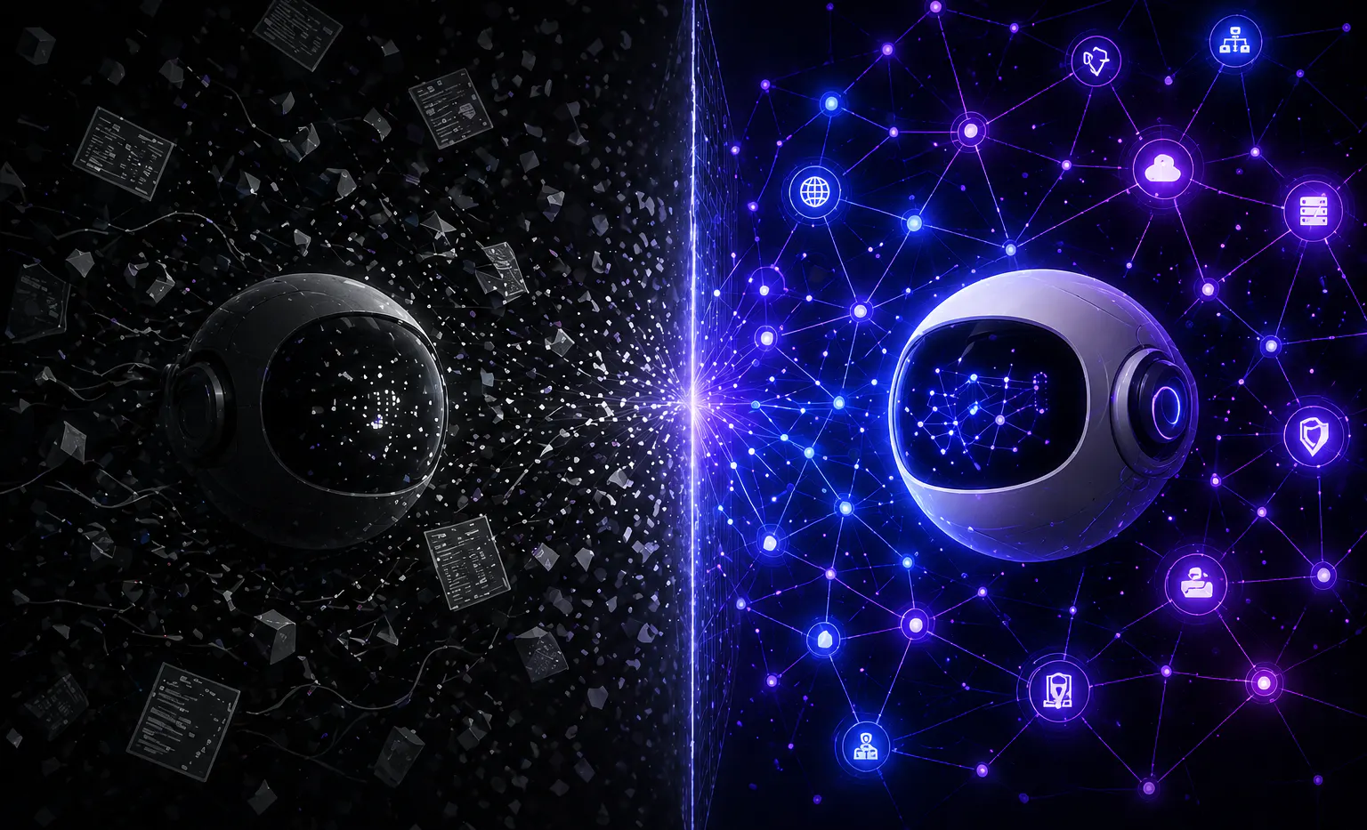 agent blind vs agent with graph vision