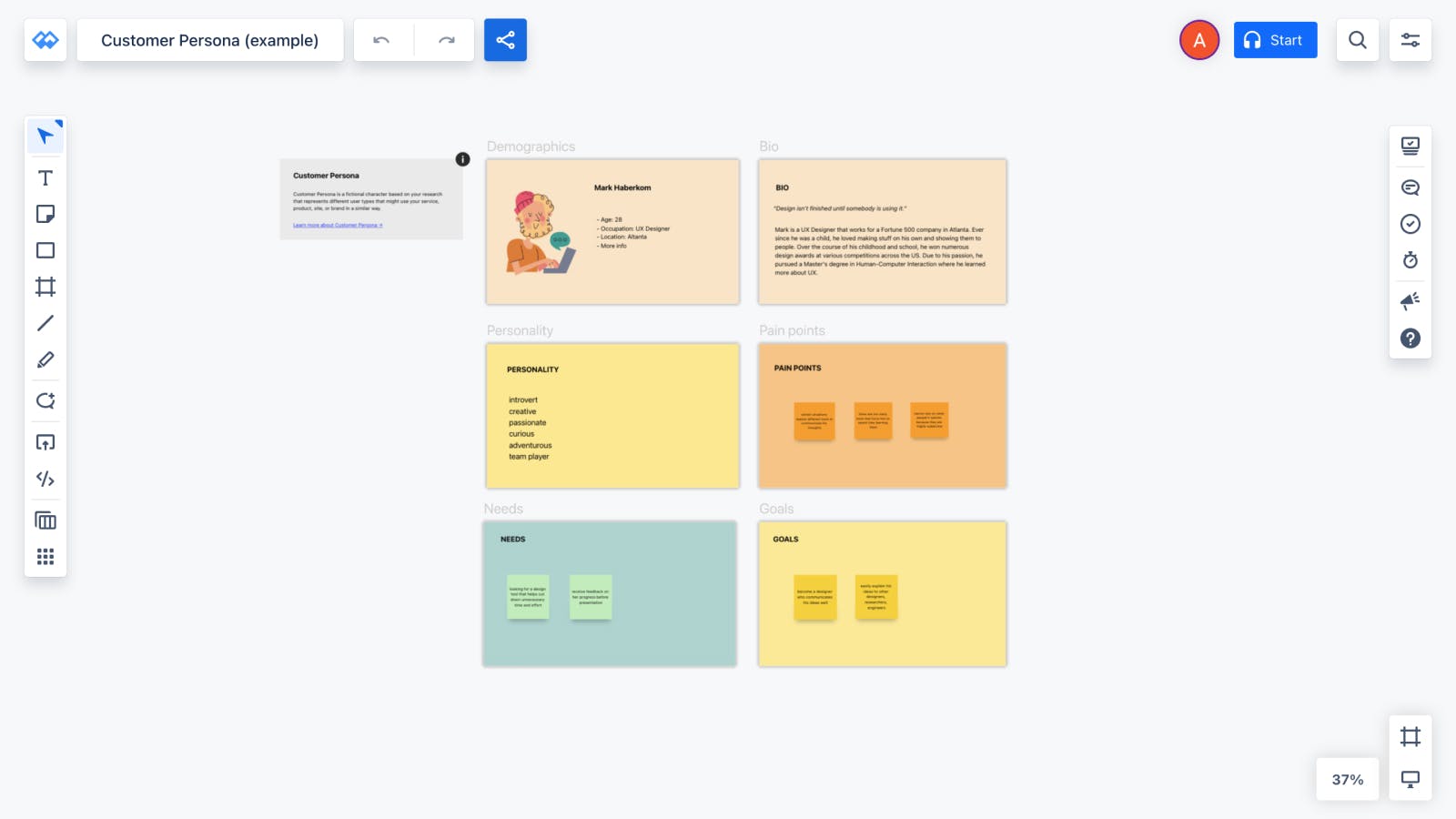 Customer Persona Template
