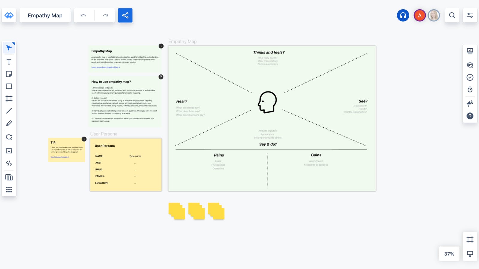 Empathy Map Template