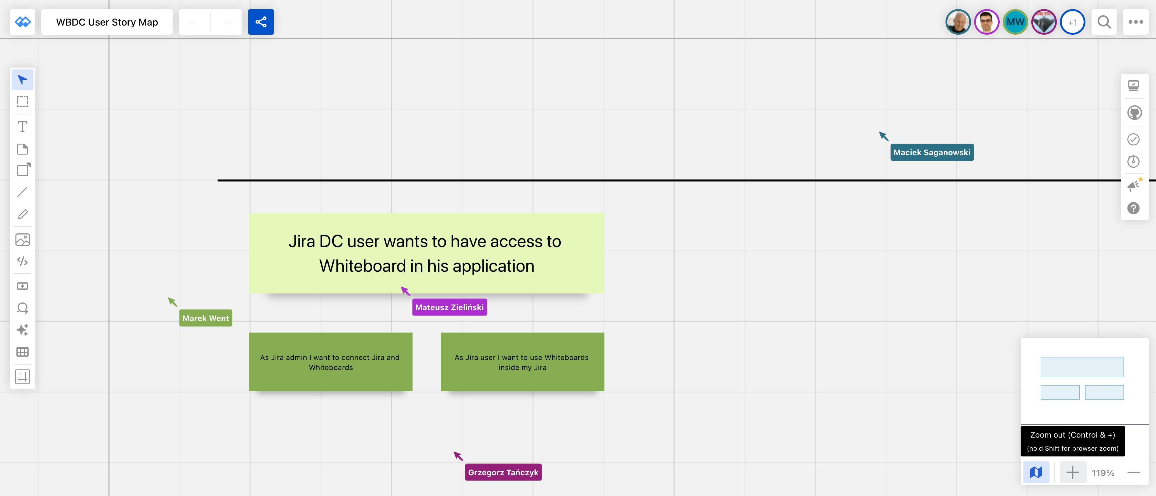 how to create a user story map in jira
