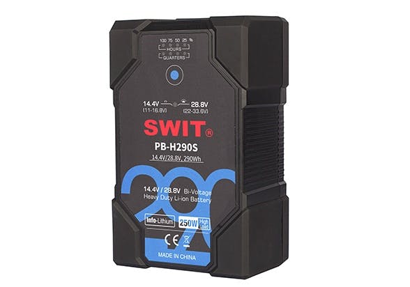 V-Lock Swit battery 290WH Intelligent Bi-voltage Battery Pack