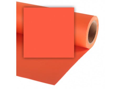 Background Paper Roll - Mandarin - Colorama
