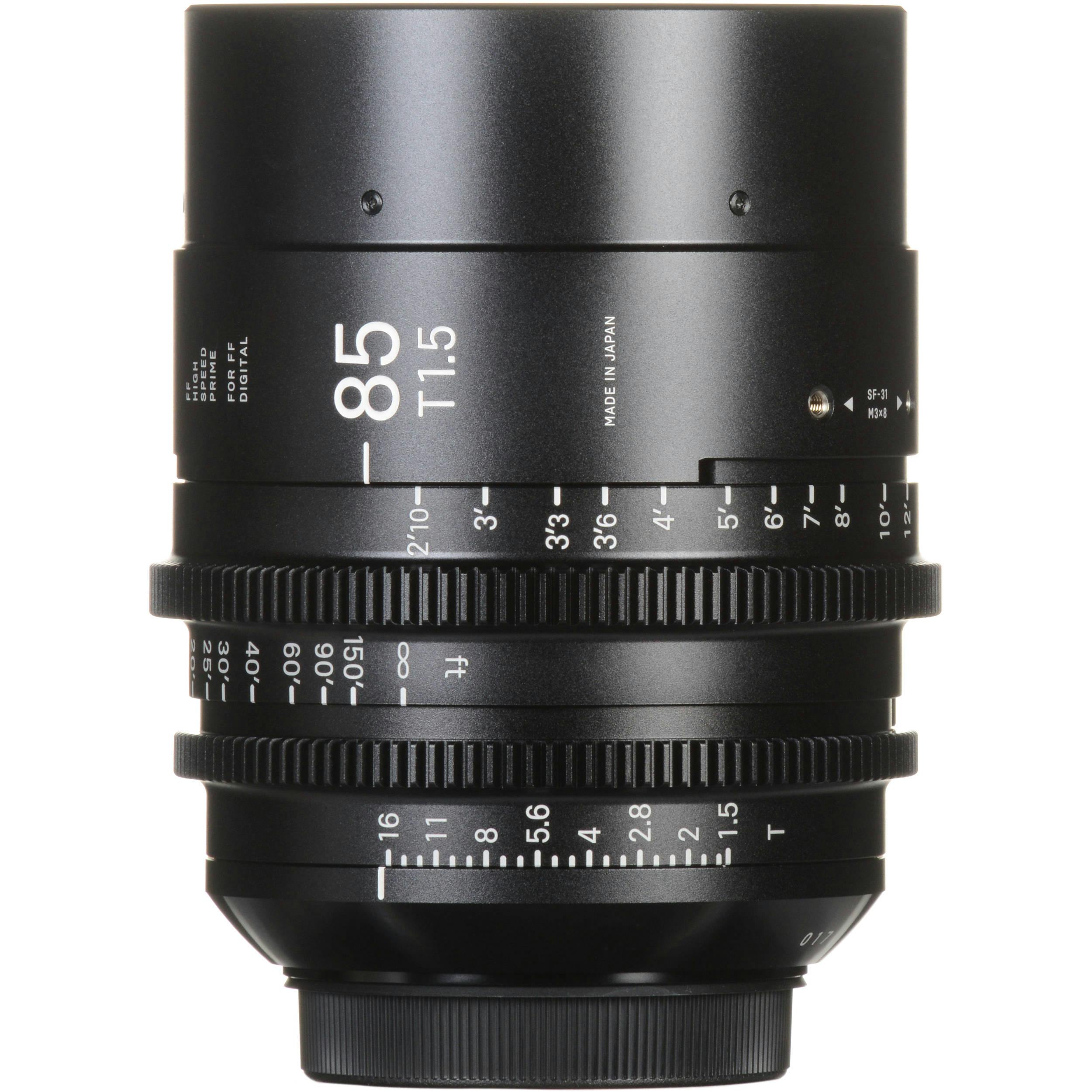 Sigma Cine 85mm T1.5 FF High-Speed Prime