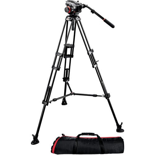 Manfrotto 504HD Tripod Head w/546B Legs