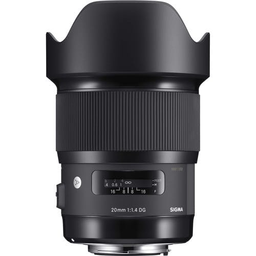 Sigma 20mm F1.4 DG HSM Art Lens (Canon EF Mount)
