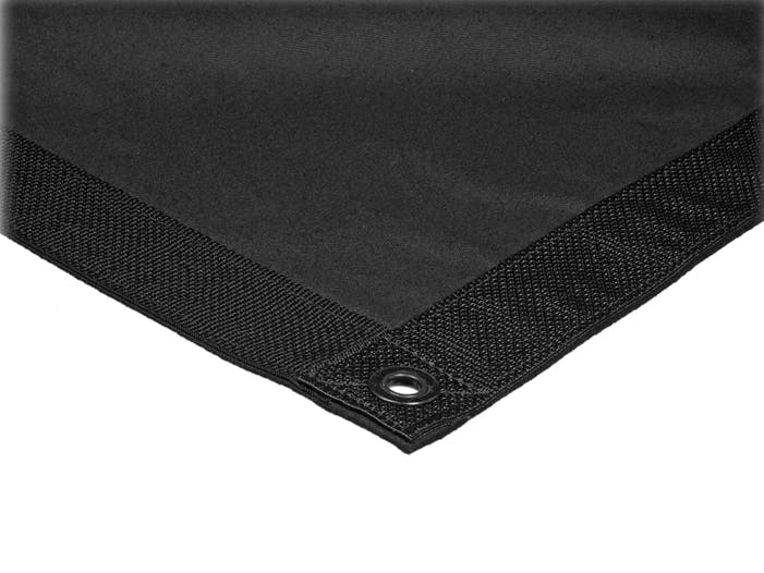 8x8ft Black Fabric