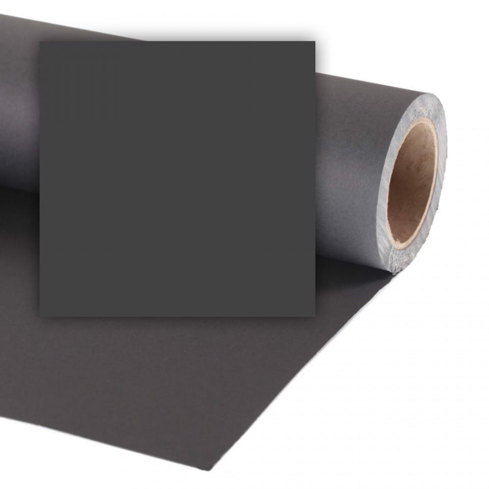 Background Paper Roll - Black - Colorama